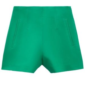 Zara Green Shorts